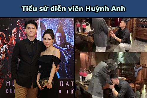 diễn viên Huỳnh Anh cầu hôn