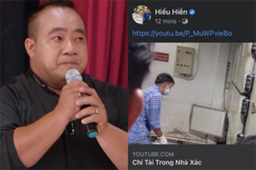 Diễn viên hài Hiếu Hiền bị chỉ trích vì đăng video cố nghệ sĩ Chí Tài